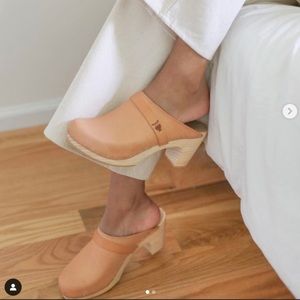 Sandgrens Maya Clogs Nude Veg New Sz 38